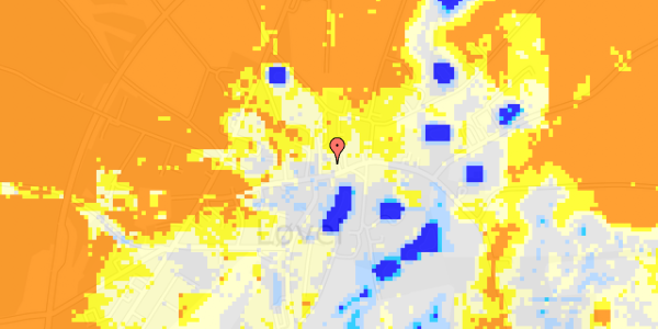 Ekstrem regn på Tinggade 23