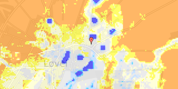 Ekstrem regn på Tinggade 37