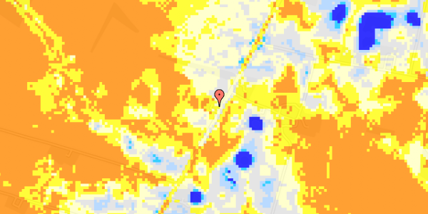 Ekstrem regn på Aalborgvej 151