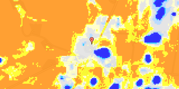 Ekstrem regn på Aalborgvej 161