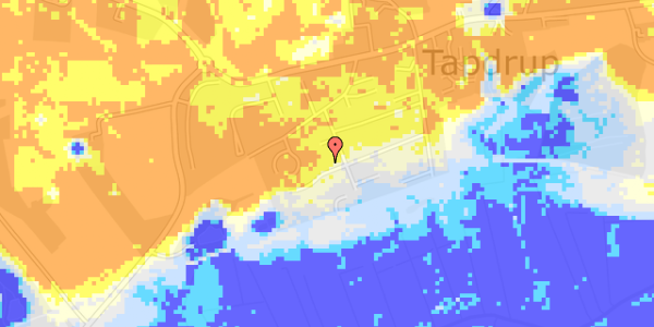 Ekstrem regn på Anders Nielsens Vej 20