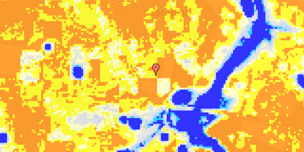 Ekstrem regn på Asmild Hegn 82