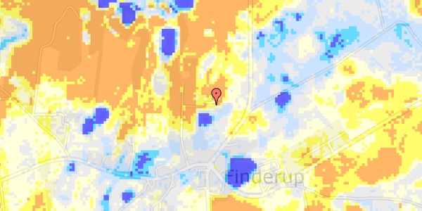 Ekstrem regn på Benediktevej 28