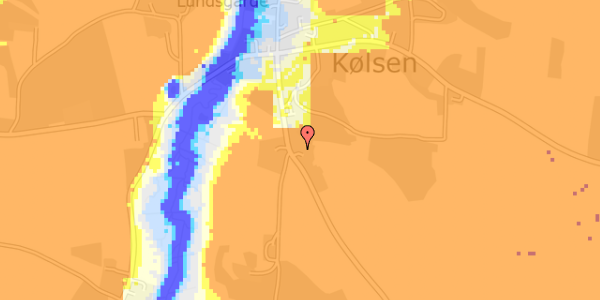 Ekstrem regn på Brunbankevej 42