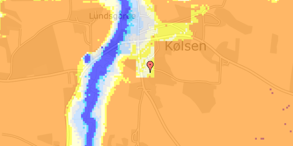 Ekstrem regn på Brunbankevej 44