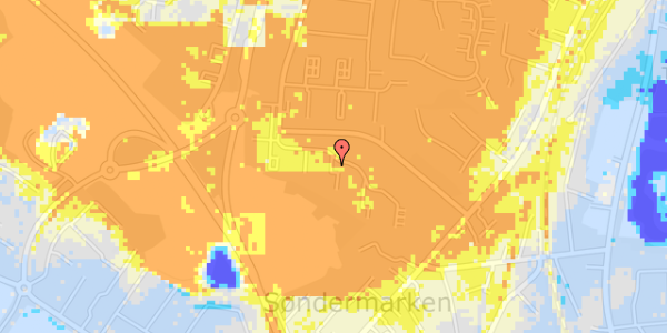 Ekstrem regn på Ellekonebakken 24A