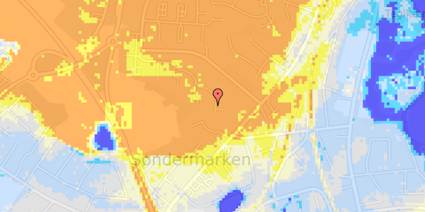 Ekstrem regn på Ellekonebakken 44, st. 69