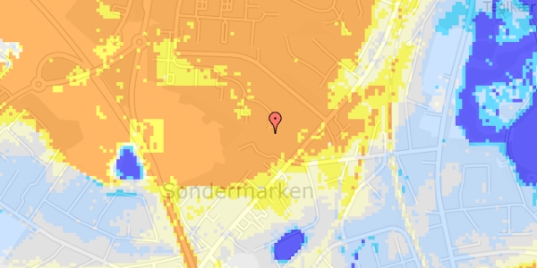 Ekstrem regn på Ellekonebakken 48, st. th