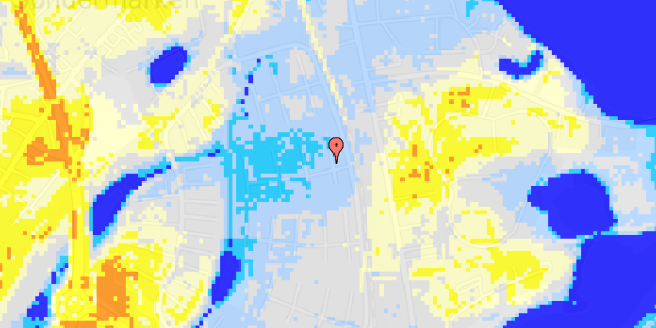 Ekstrem regn på Enghaverne 16