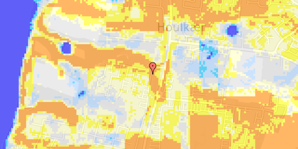 Ekstrem regn på Fennebakken 47