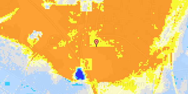 Ekstrem regn på Guldstjernevej 32