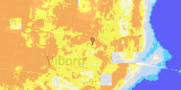 Ekstrem regn på St. Sct. Hans Gade 9L, 1. tv