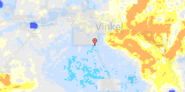 Ekstrem regn på Horsdalvej 24C