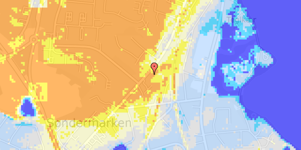 Ekstrem regn på Koldingvej 25