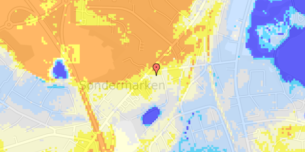 Ekstrem regn på Koldingvej 41B