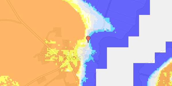 Ekstrem regn på Kvolsvej 6