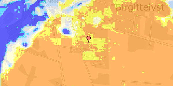 Ekstrem regn på Lyngstien 3