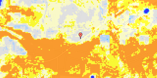 Ekstrem regn på Randersvej 43