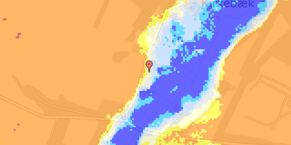 Ekstrem regn på Rogenstrupvej 25