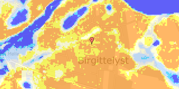 Ekstrem regn på Rosenstien 6