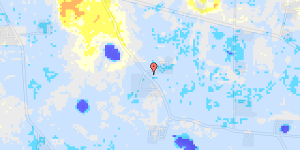 Ekstrem regn på Sortmosevej 5