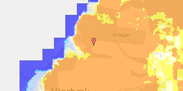 Ekstrem regn på Strandhaverne 3