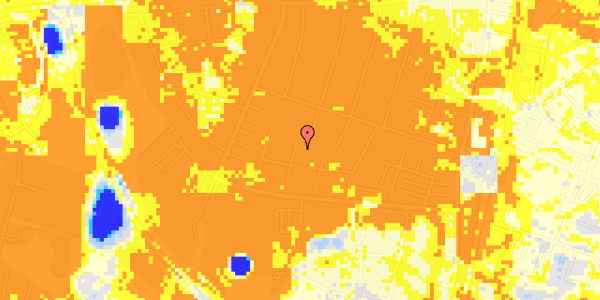 Ekstrem regn på Bysvalevej 14