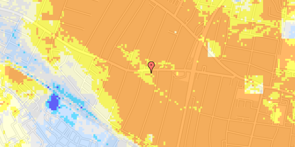 Ekstrem regn på Sverrigsvej 32