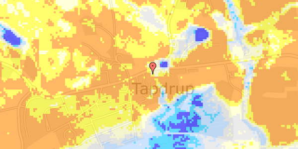 Ekstrem regn på Tapdrupvej 96