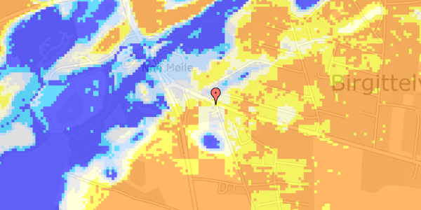 Ekstrem regn på Tostrupvej 6