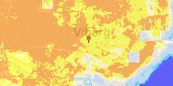 Ekstrem regn på Vendersgade 7, 1. th