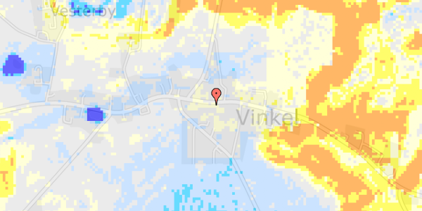 Ekstrem regn på Vinkelvej 188