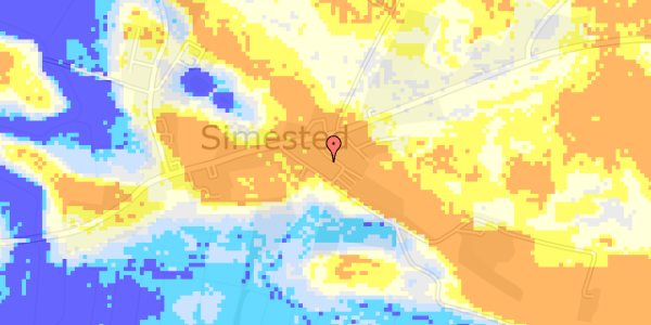 Ekstrem regn på Banepladsen 4