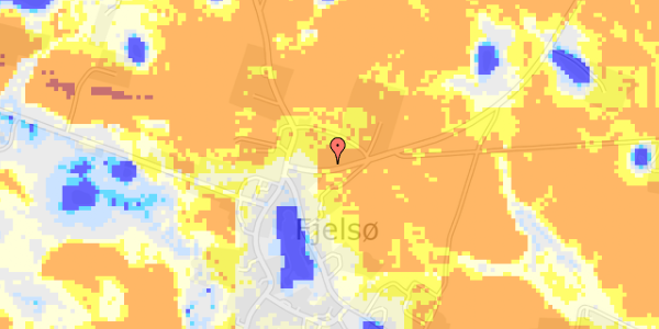 Ekstrem regn på Fjelsøvej 166