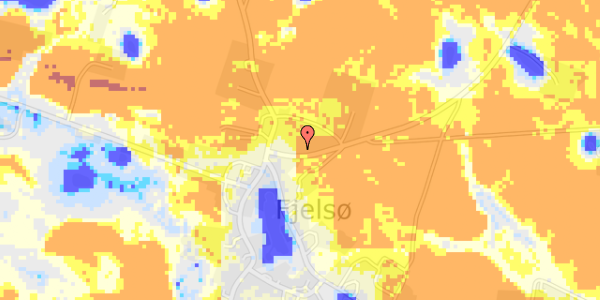 Ekstrem regn på Fjelsøvej 168