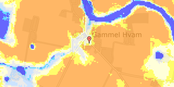 Ekstrem regn på Hvamvej 102