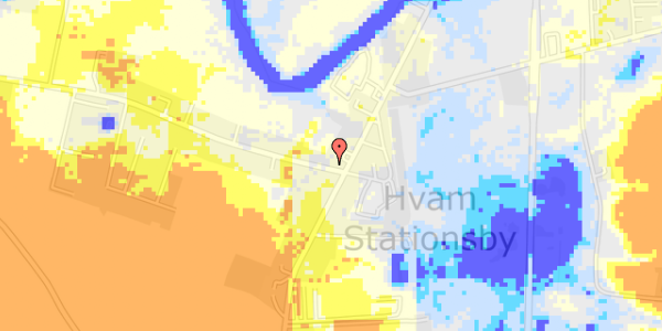 Ekstrem regn på Kirkebyvej 2