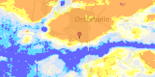 Ekstrem regn på Kirkevangen 55