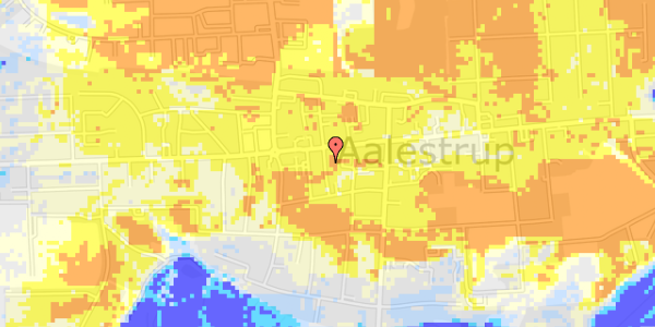 Ekstrem regn på Møllegade 1, st. th