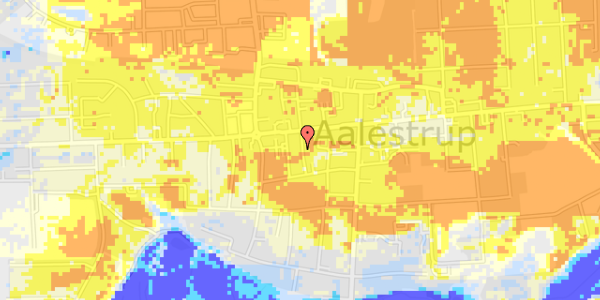 Ekstrem regn på Møllegade 6, st. tv