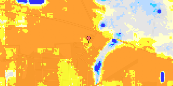 Ekstrem regn på Pilevej 115