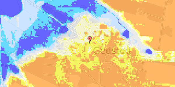 Ekstrem regn på Vesterbro 27A, kl. th