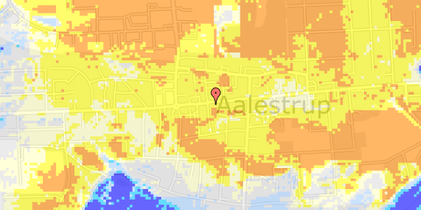 Ekstrem regn på Vestergade 21, st. th