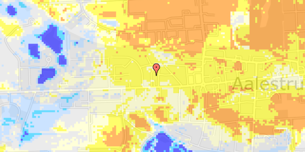 Ekstrem regn på Vestergade 60A