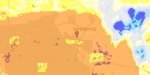 Ekstrem regn på Vesterrisvej 38