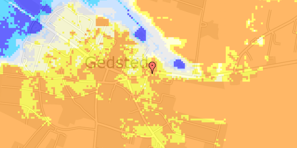 Ekstrem regn på Østergade 15