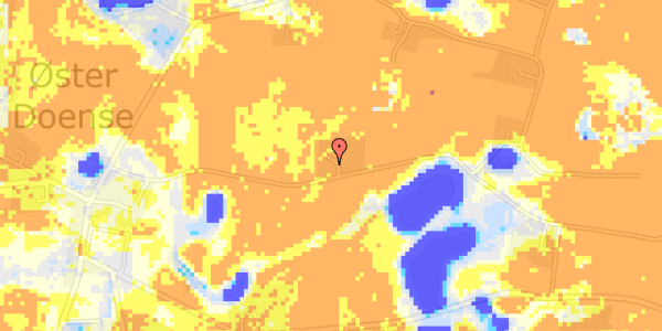 Ekstrem regn på Bredmosevej 1