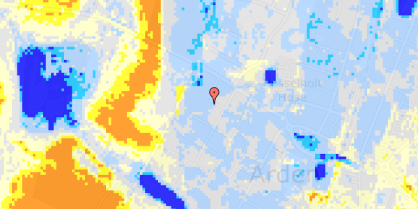 Ekstrem regn på Bymarken 12