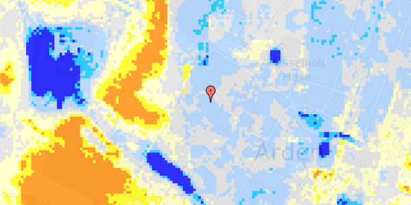 Ekstrem regn på Bymarken 24