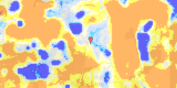 Ekstrem regn på Fuglegårdsvej 10